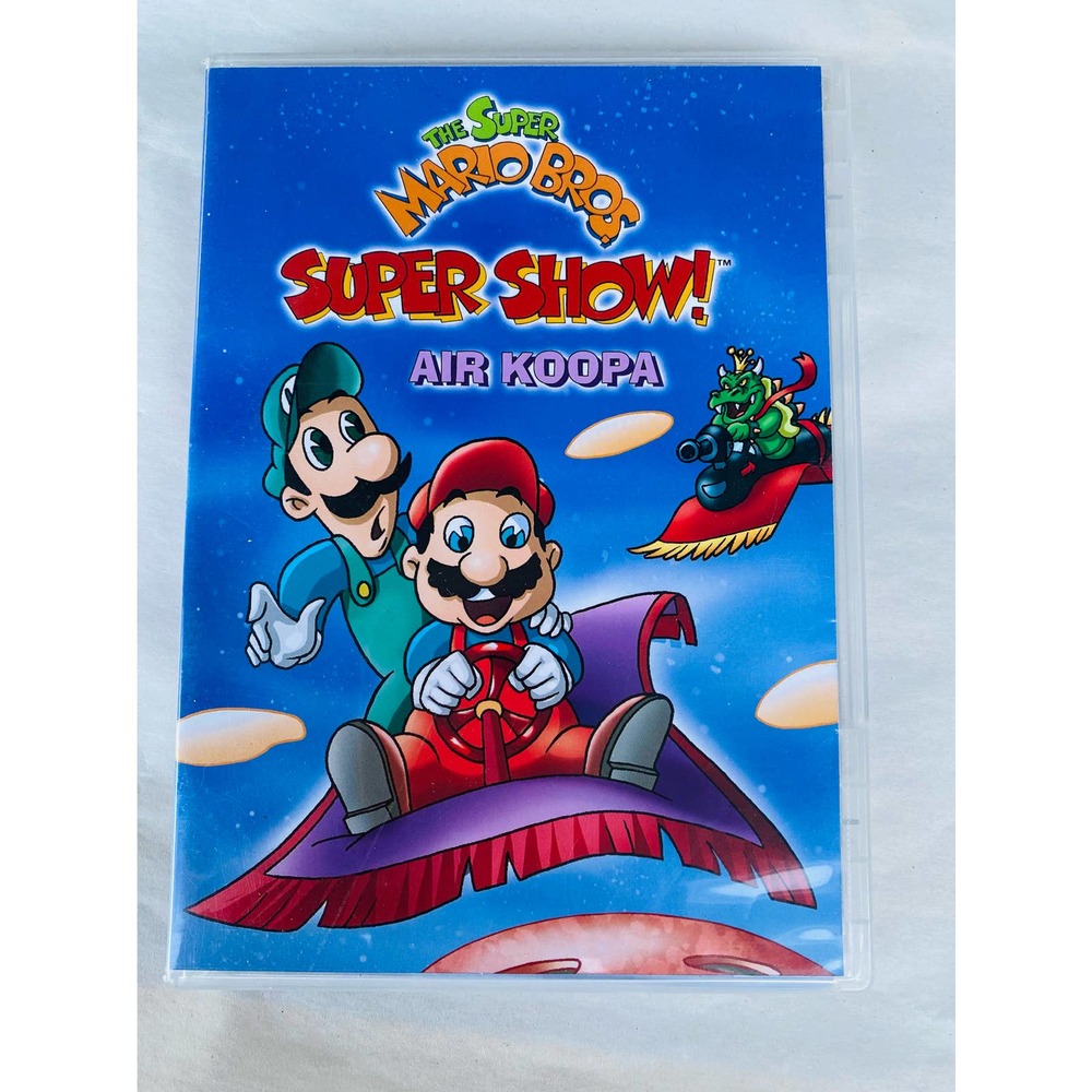 Super Mario Bros Super Show Air Koopa DVD